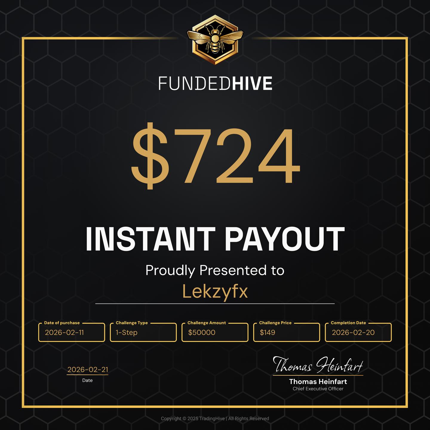 PAYOUT #1266