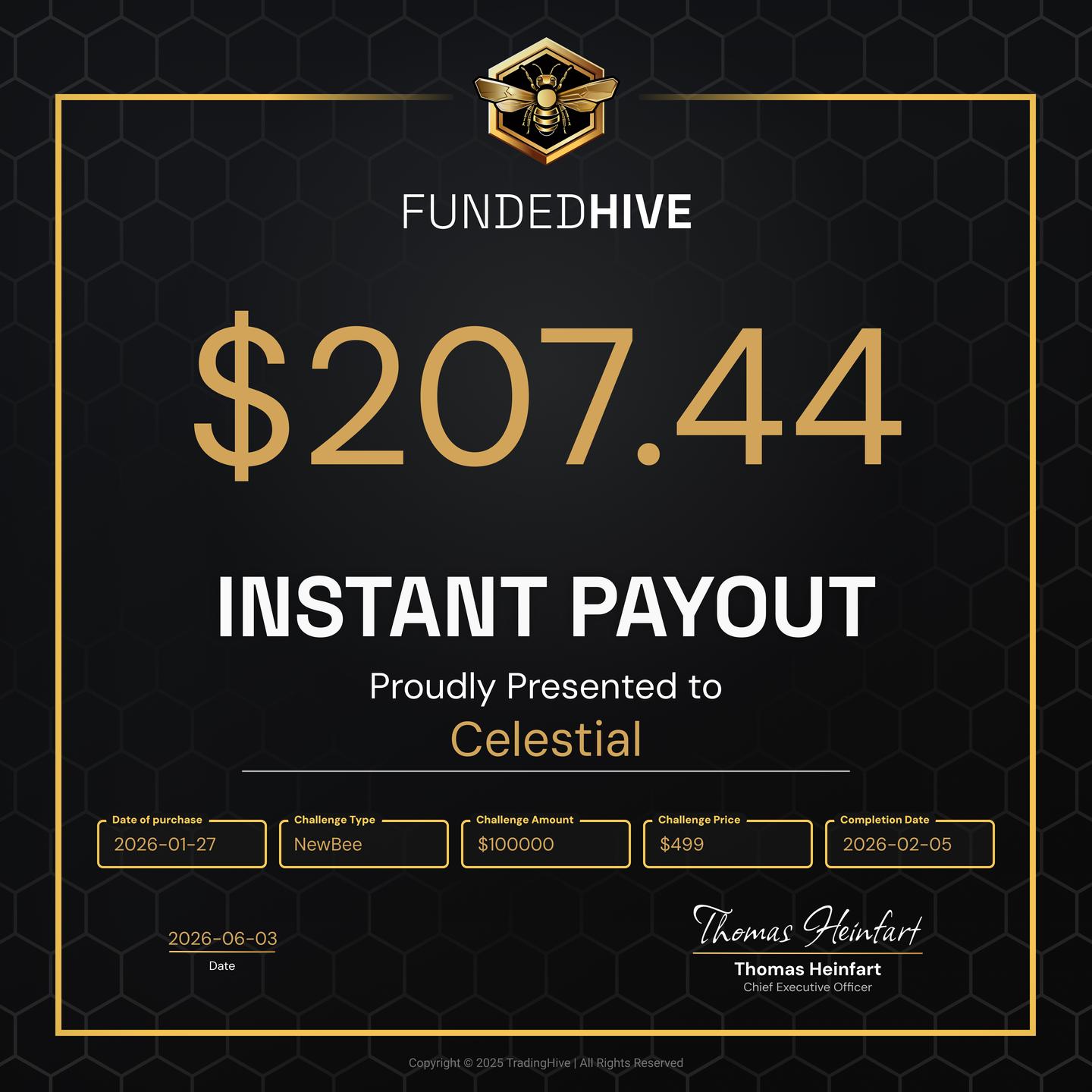 PAYOUT #2874