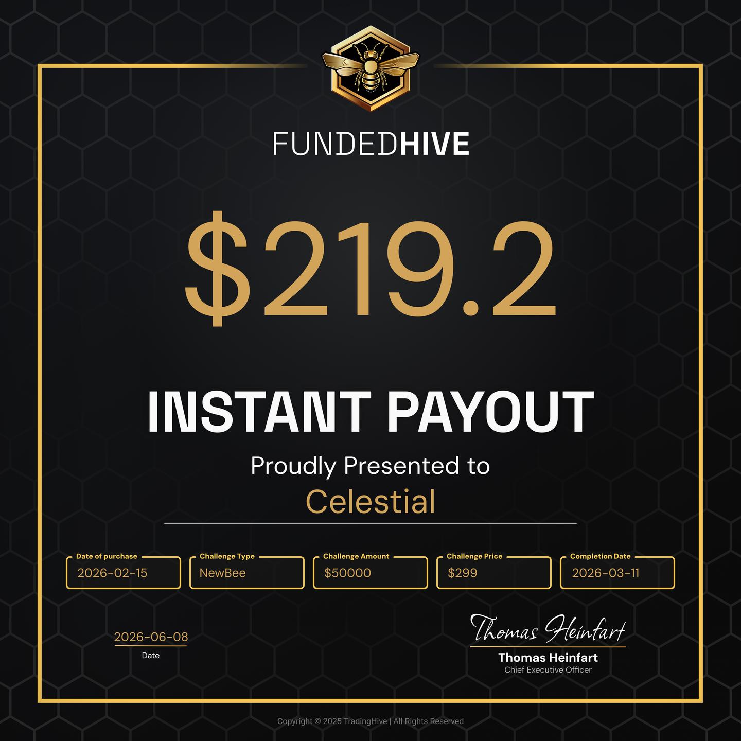 PAYOUT #2963