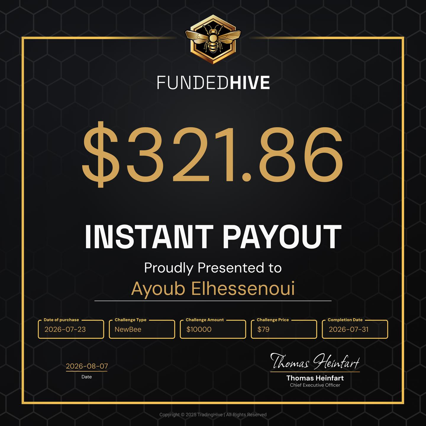 PAYOUT #4672