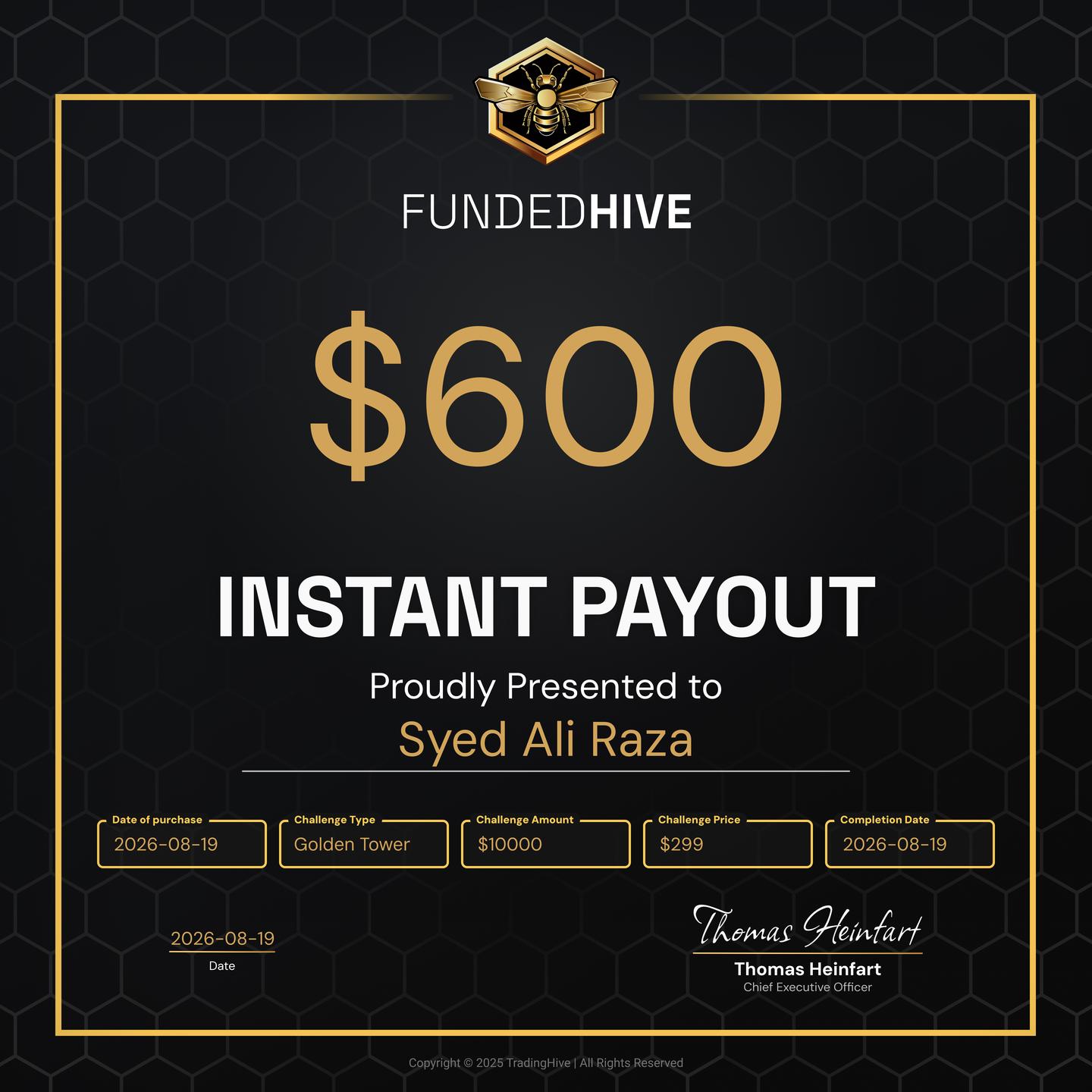 PAYOUT #4937