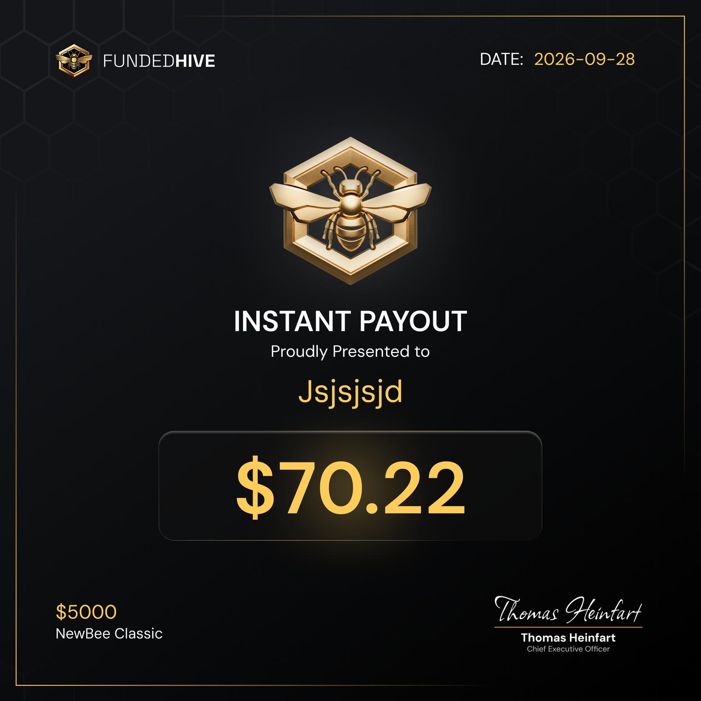PAYOUT #281