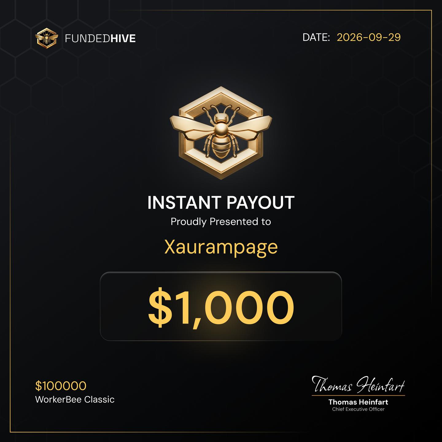 PAYOUT #299