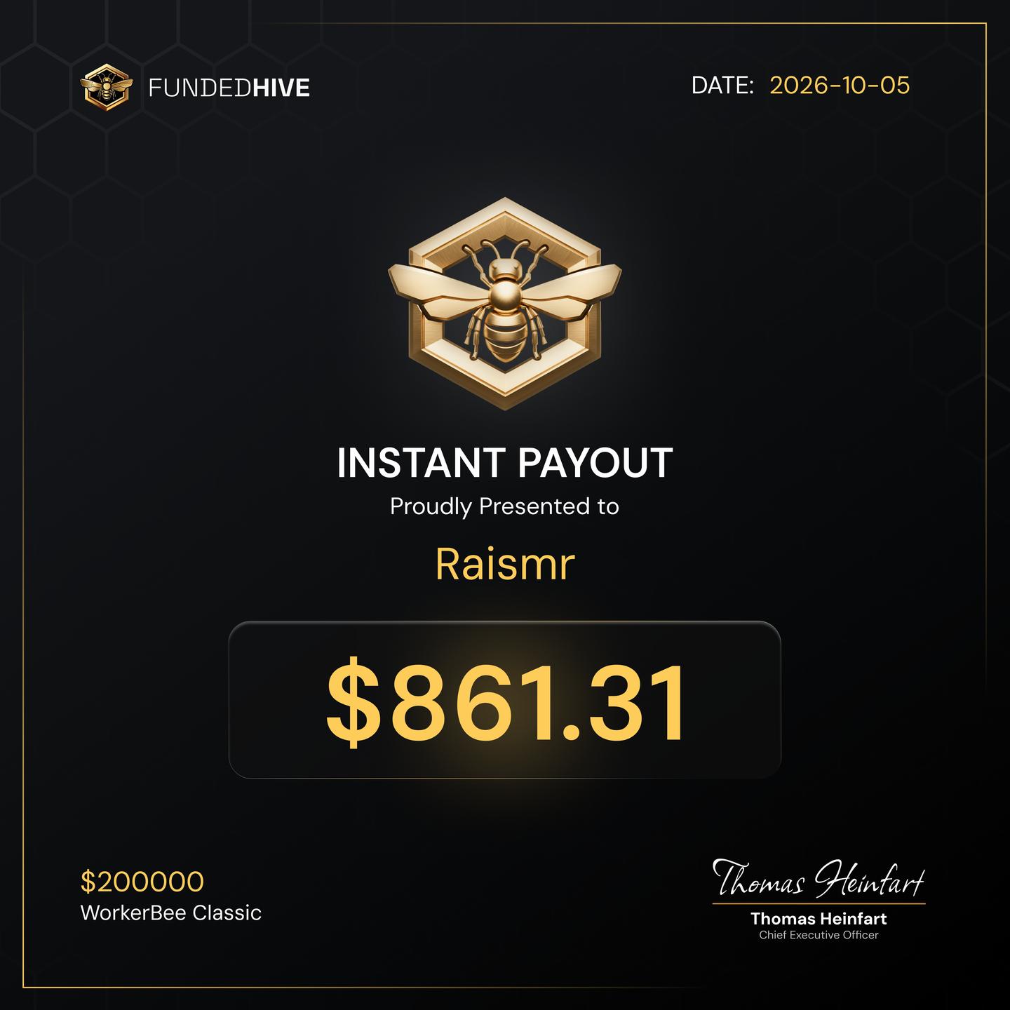 PAYOUT #342