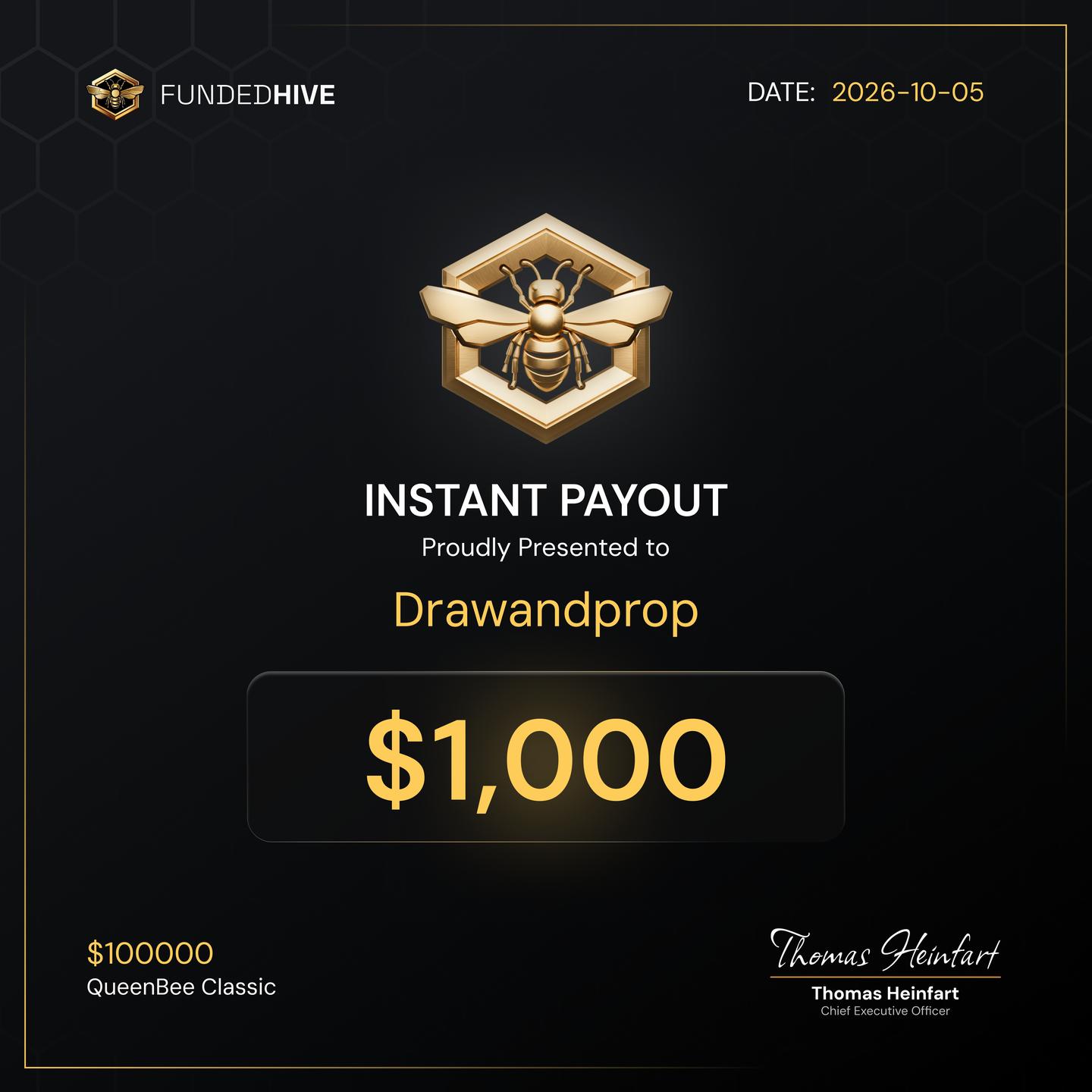 PAYOUT #345
