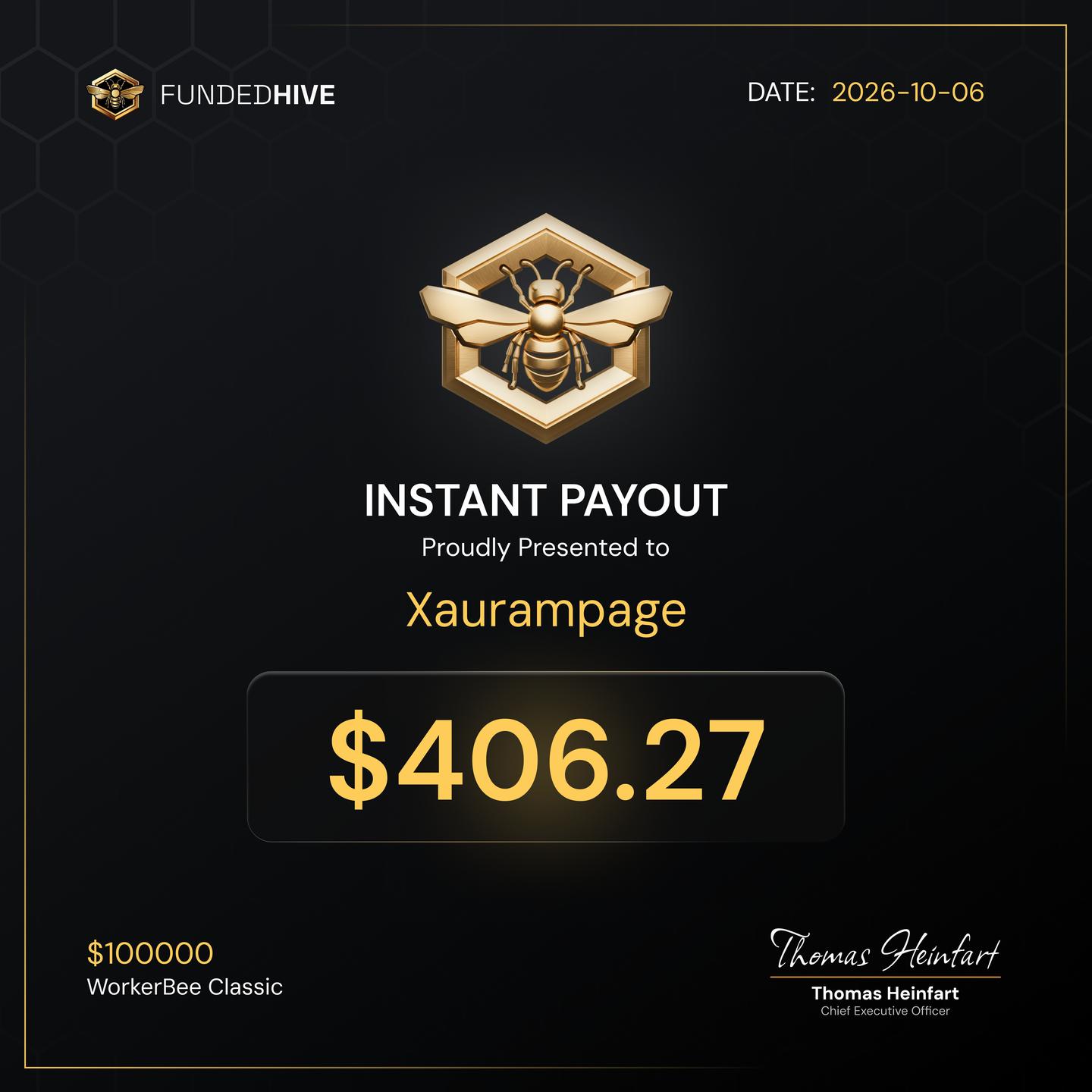PAYOUT #349