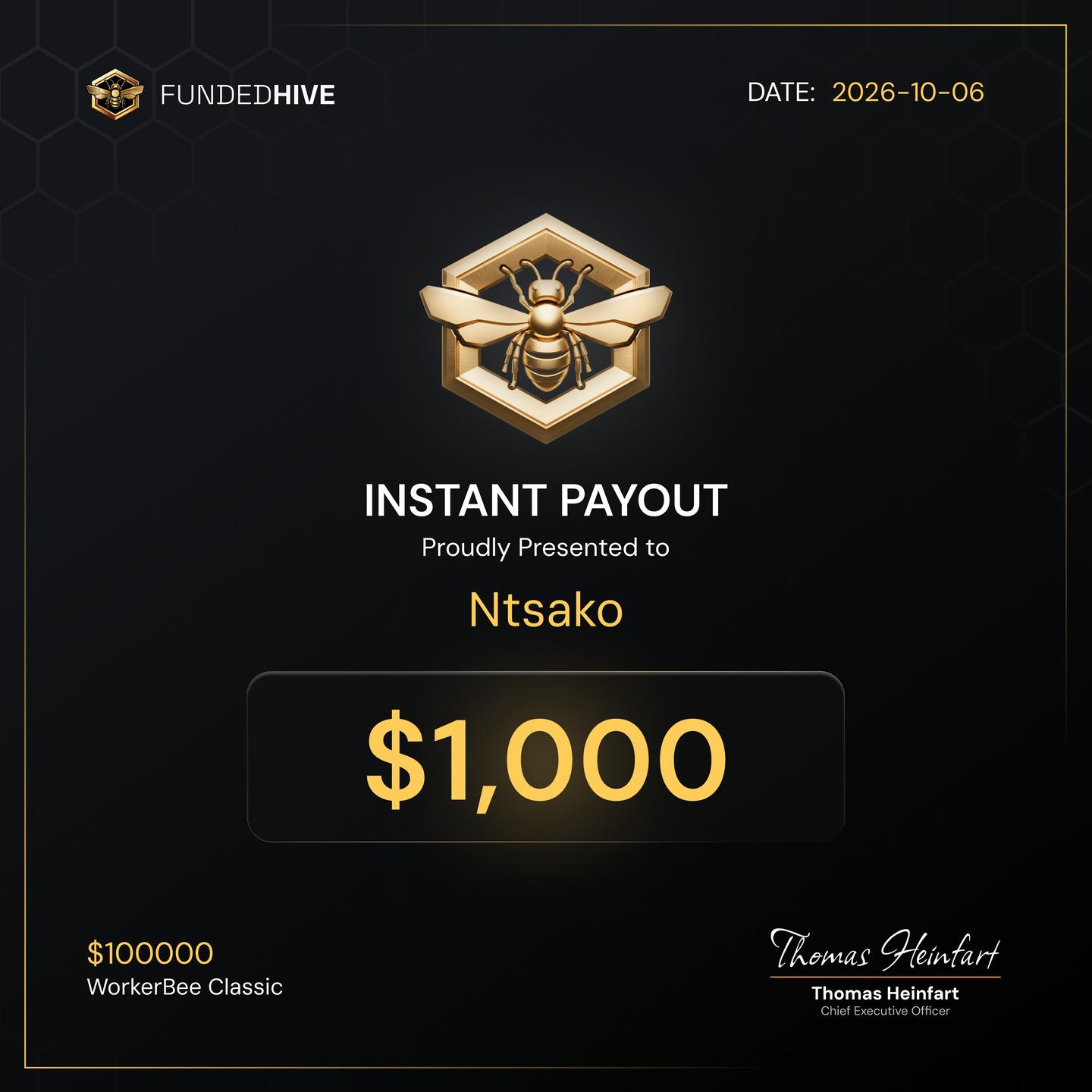 PAYOUT #351