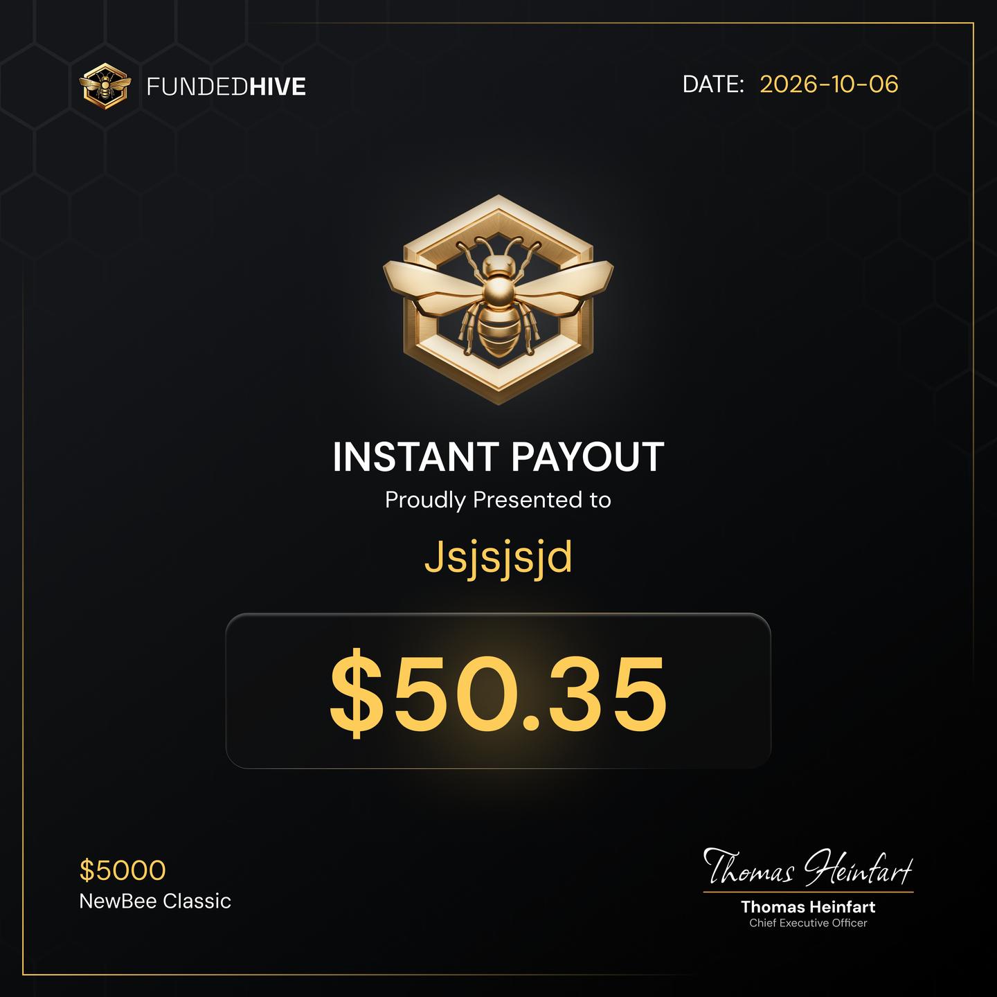 PAYOUT #359