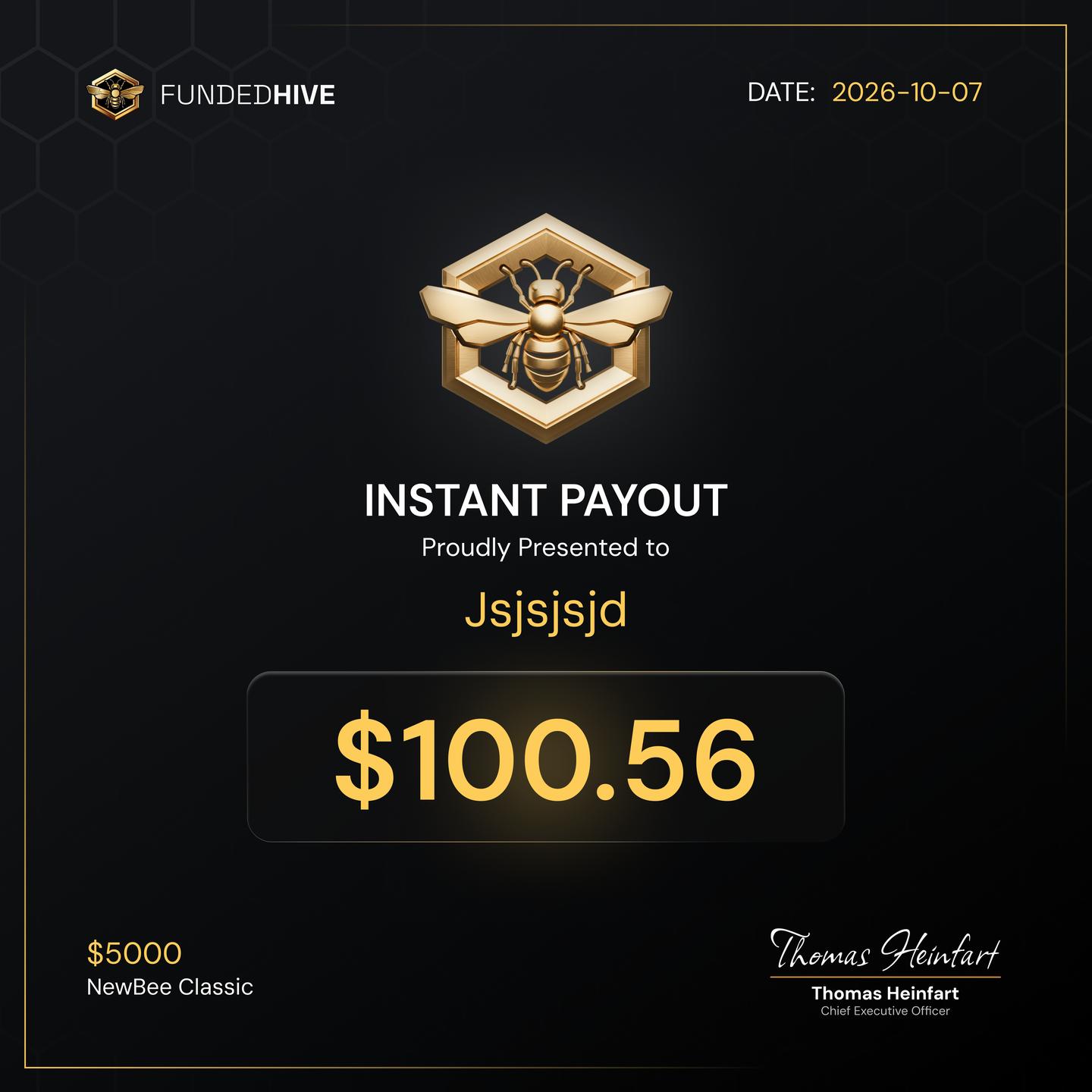 PAYOUT #386
