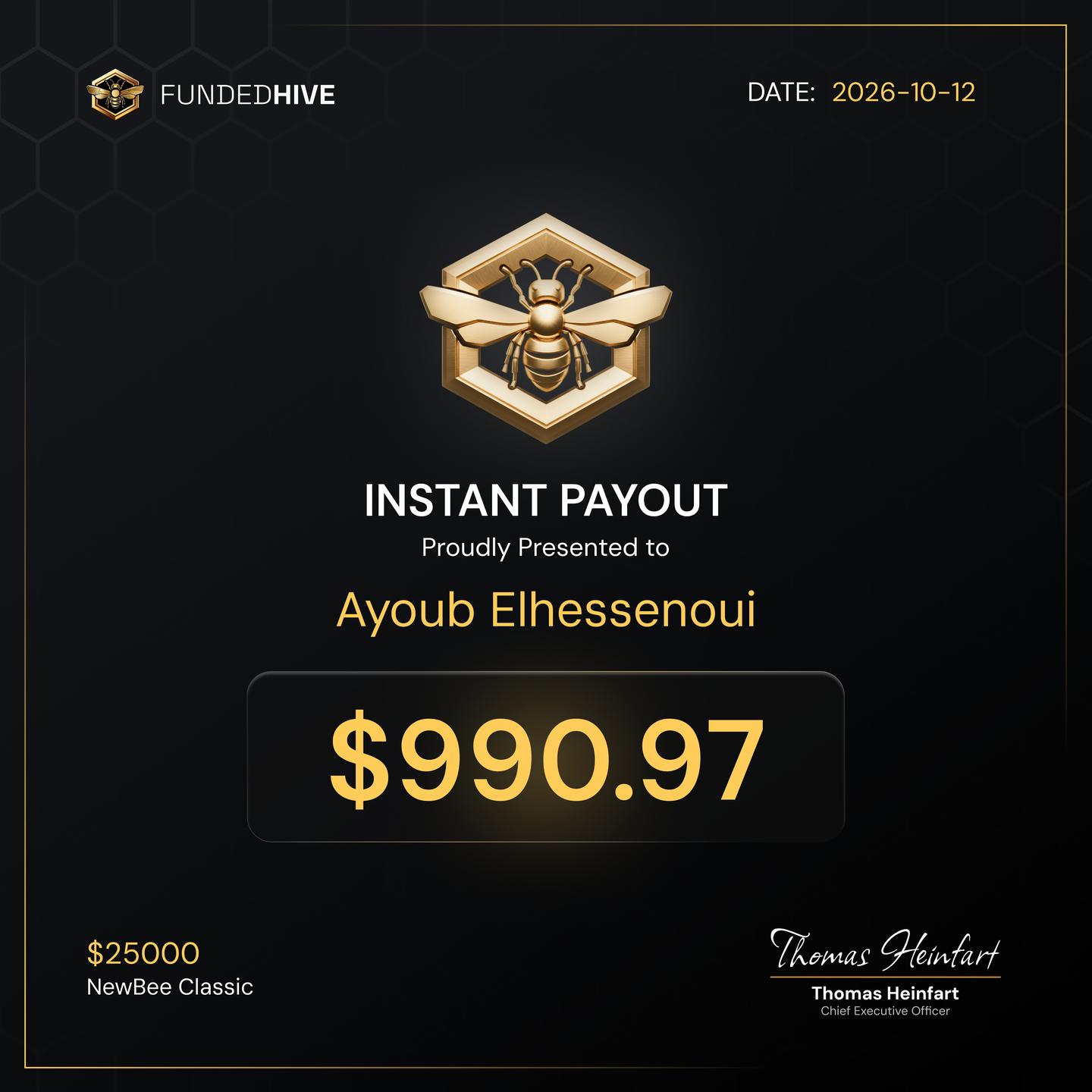 PAYOUT #462